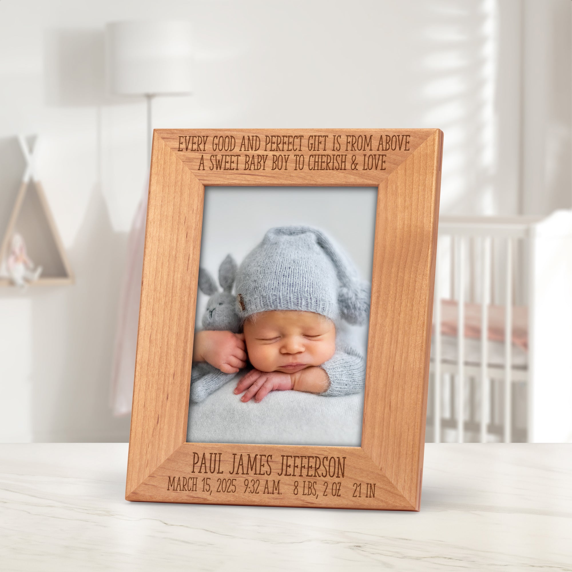 New Baby Picture Frame – Every Good and Perfect Gift