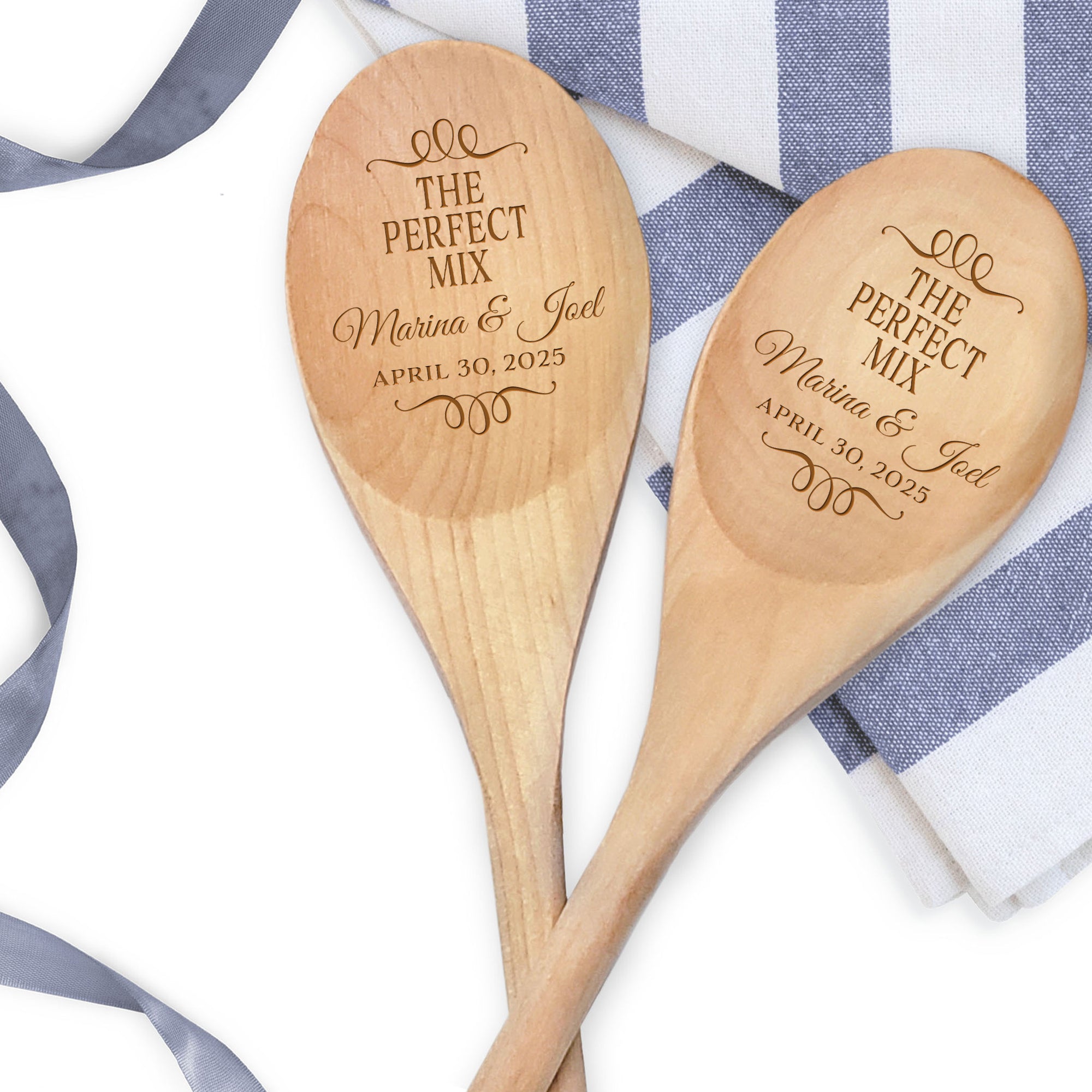 The Perfect Mix Spoon Bridal Shower Favor