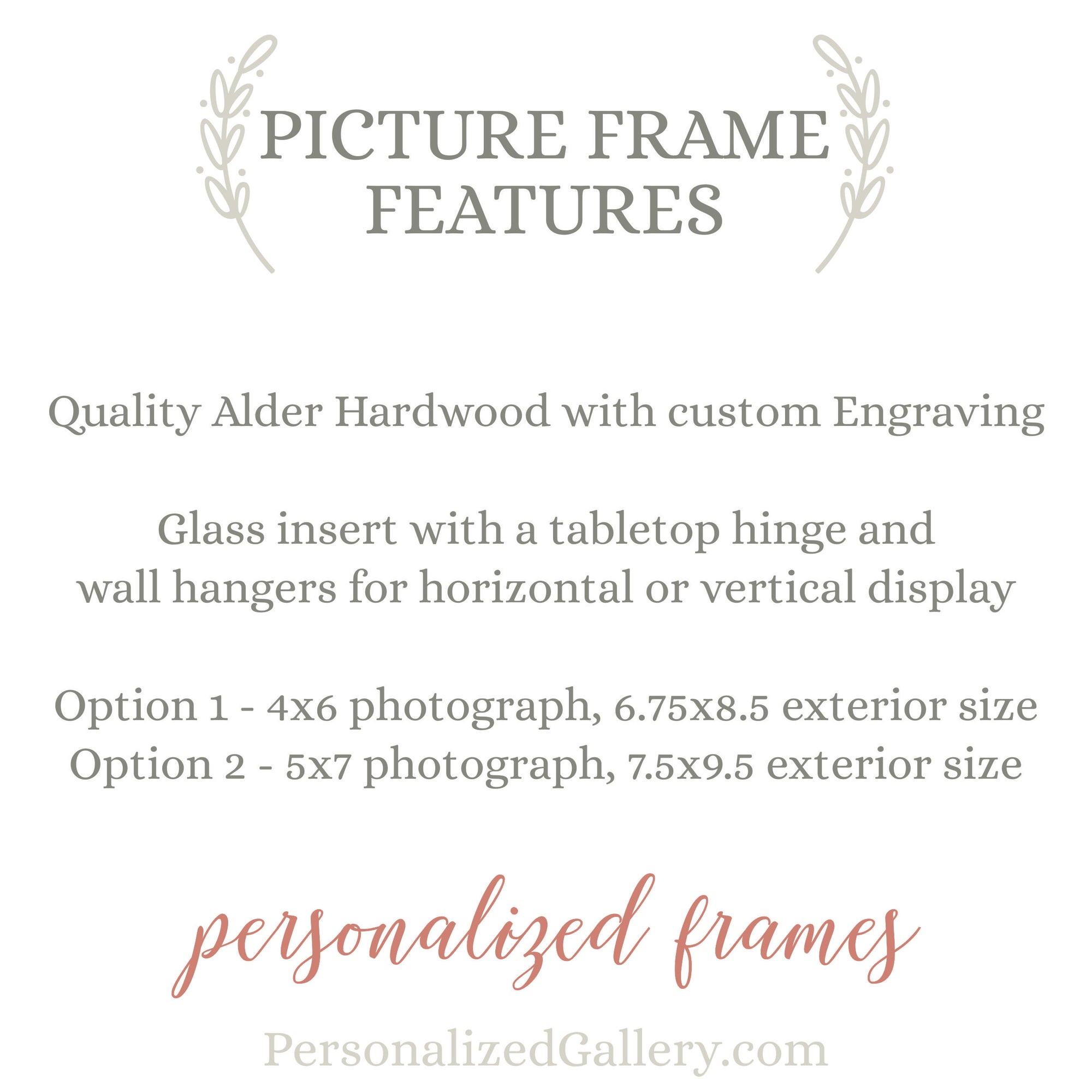 Love Story Picture Frame