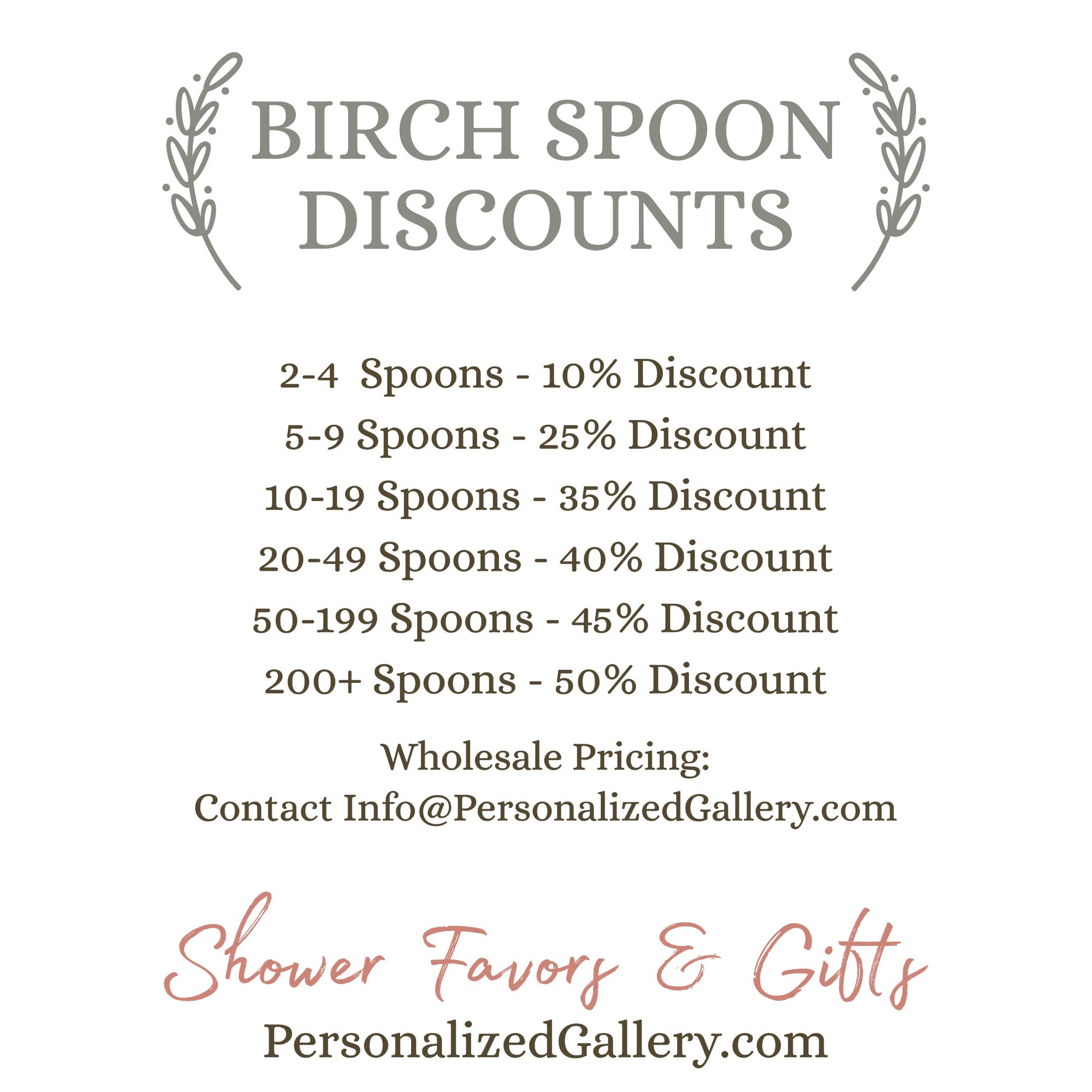 Grateful Thankful Blessed Wooden Spoon