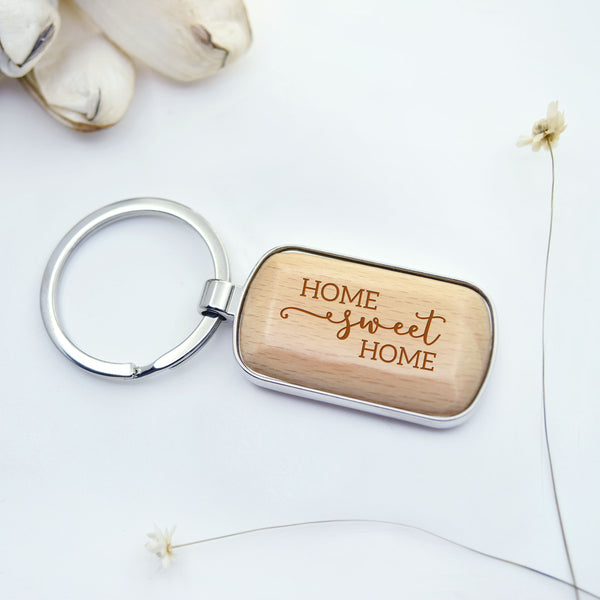  Home sweet home keychain, home sweet home charm, home
