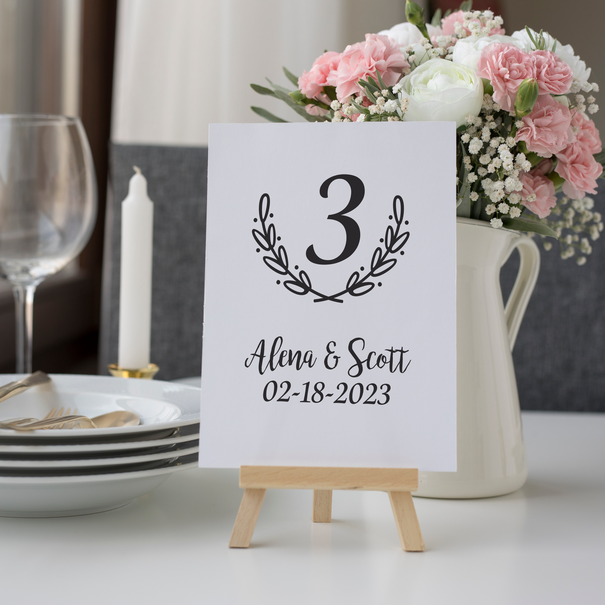 Table Numbers