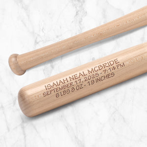 baseball nursery decor birth stats