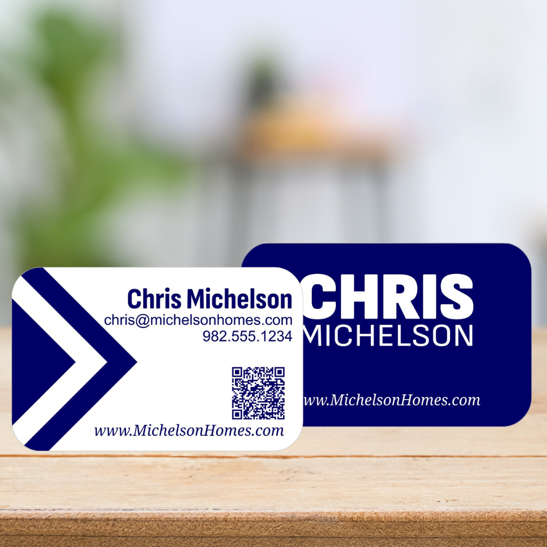 Custom PVC Business Cards - Set of 25