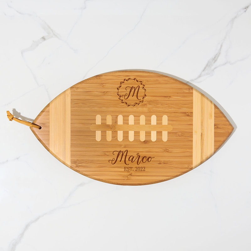 LPCB036 Personalized Cutting Board Personalized Family Wreath – BoardRoom46