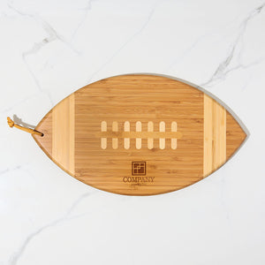 Cutting Board - Bamboo Football Shape