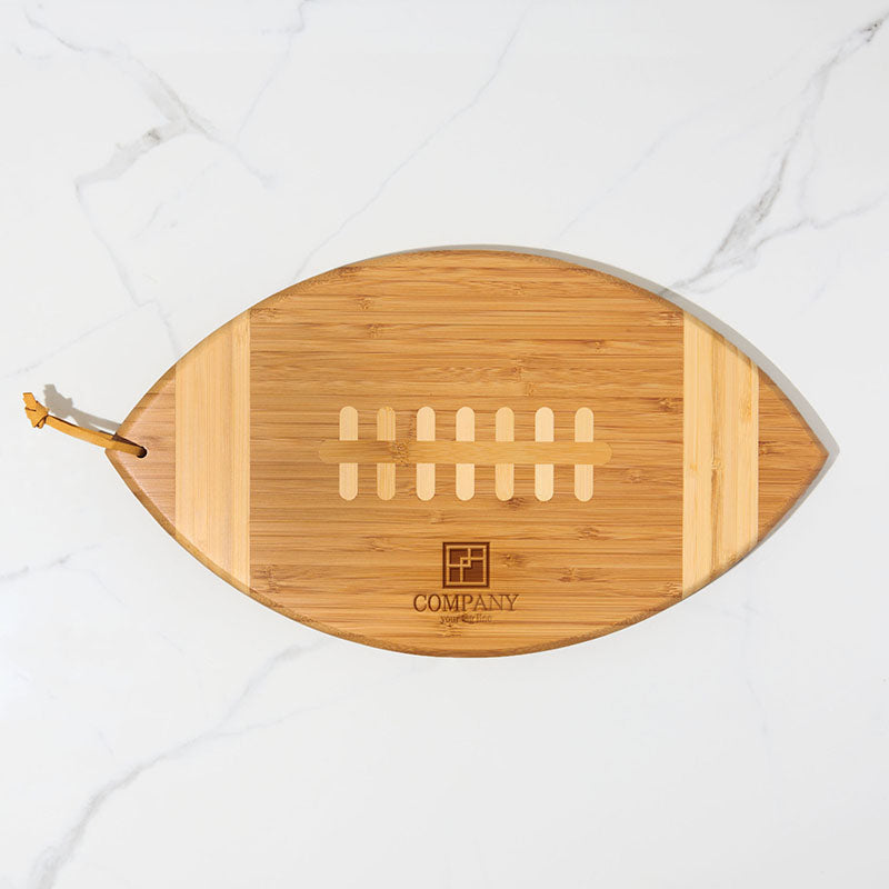 Cutting Board - Bamboo Football Shape