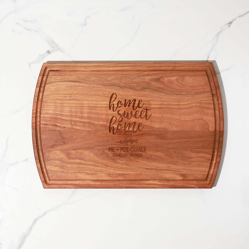 last-name-cutting-board