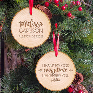 Keepsake Memorial Ornament