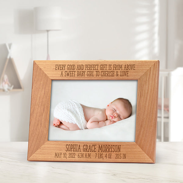 New Baby Picture Frame – Every Good and Perfect Gift