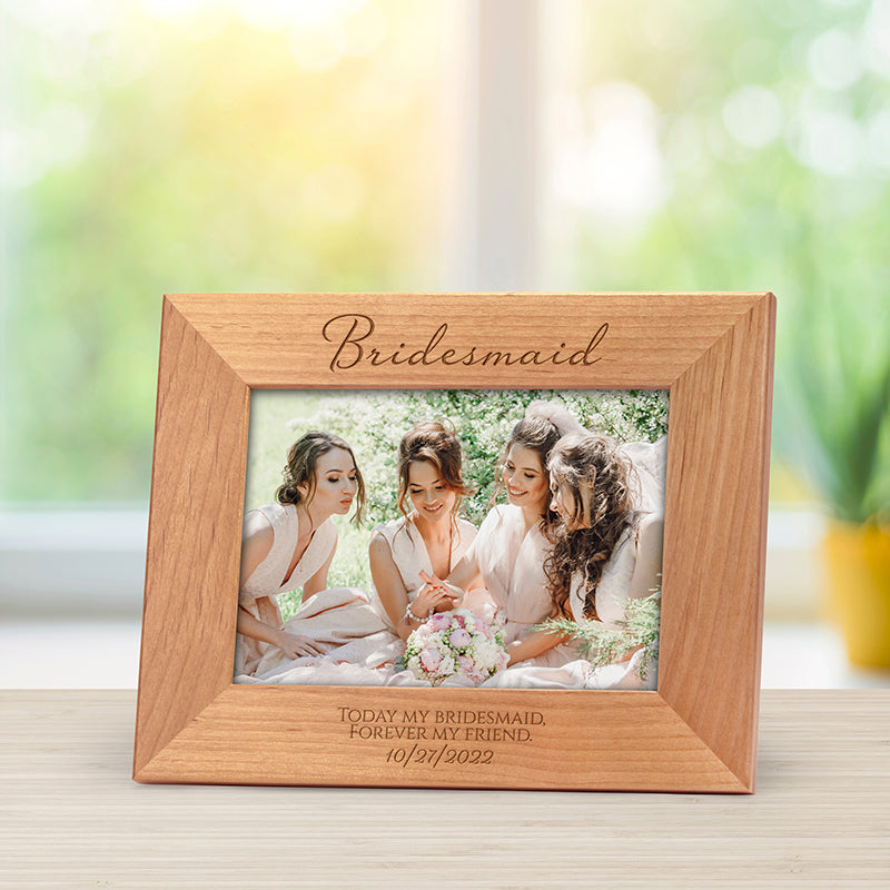 Custom Wood Picture Frame, Shop Engraved Gifts