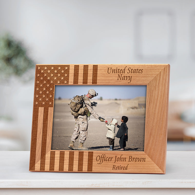 Milcery Frame Military Frames - Military Retirement Gifts - Personalized Gallery