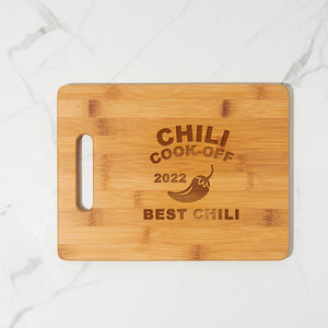 Chili Pepper Cutting Board Award- Chili Pepper Charcuterie Board