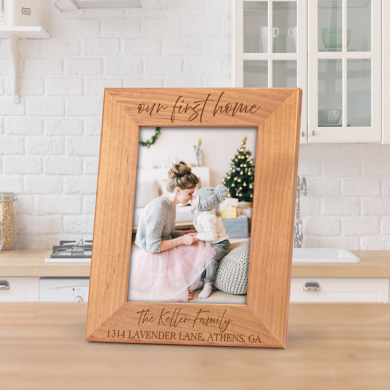 Personalized Picture Frame, Custom Picture Frames 5x7 4x6, Family