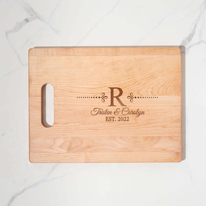 monogram-serving-board