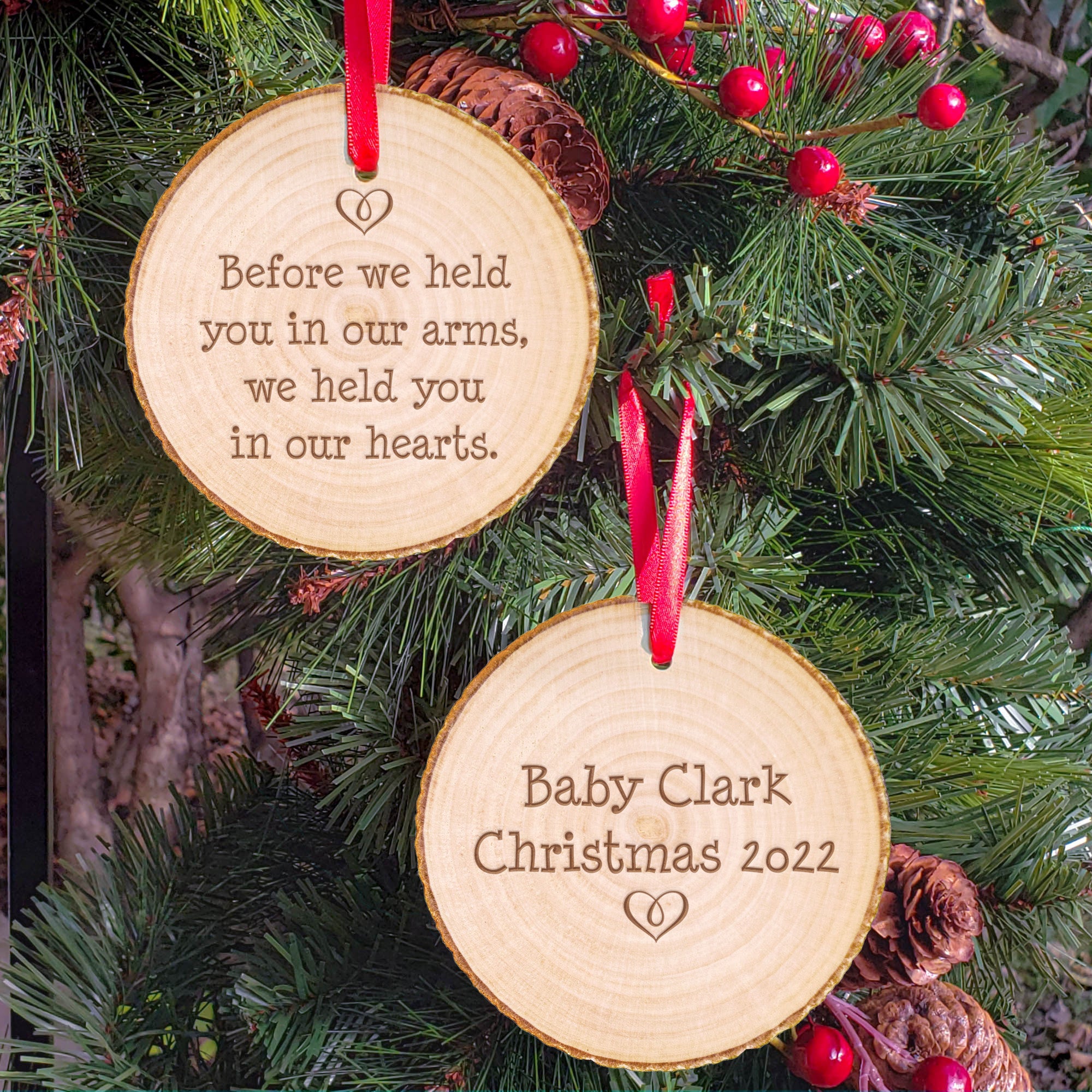 Newborn baby sales ornaments