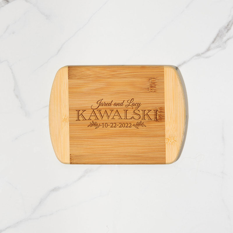 Last Name Est Date Personalized Wood Cutting Board – Elite Choice
