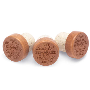 custom-bottle-stoppers-eat-drink-be-married