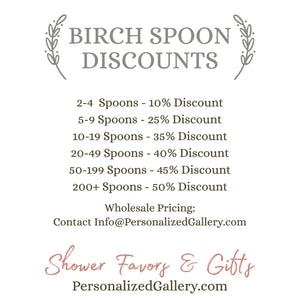 Wooden Baking Spoon for Cookie Exchanges