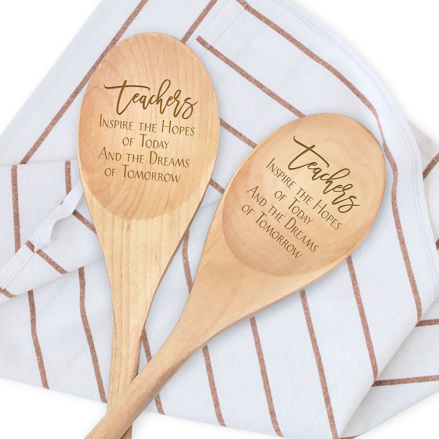 Appreciation Gift for Teachers - Spoon Teachers Inspire Hopes and Dreams