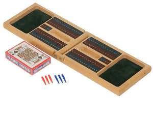 cribbage-board-with-card-storage