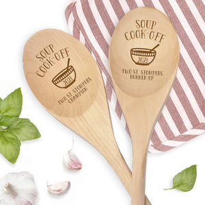Personalized Soup Cooking Spoon