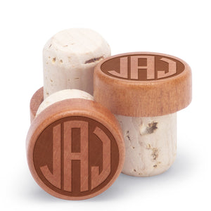 round-solid-couple-initial-wine-stopper
