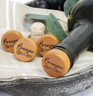 Personalized Wine Stoppers
