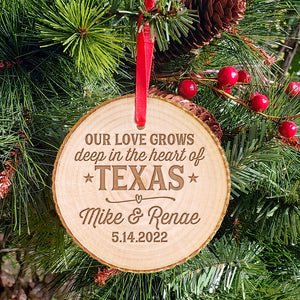 Texas Christmas Decor - Our Love Grows Deep