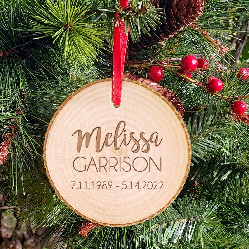 Keepsake Wooden Ornaments