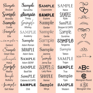 Couple's Names Save The Date Coasters