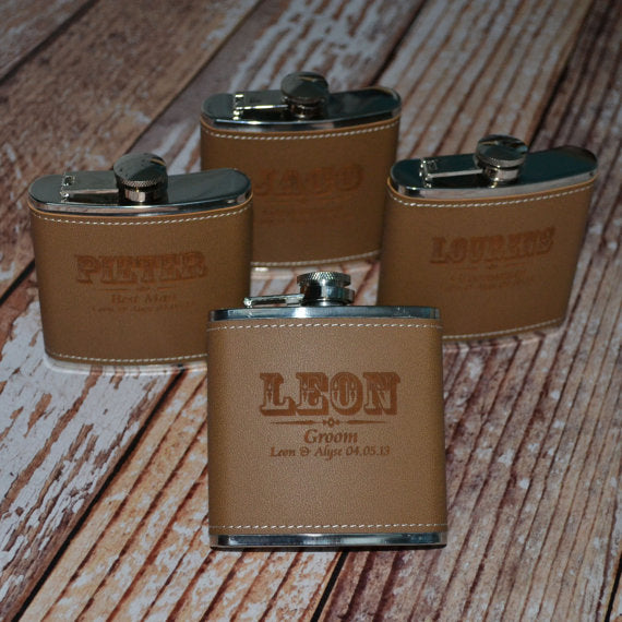 custom-leather-flask