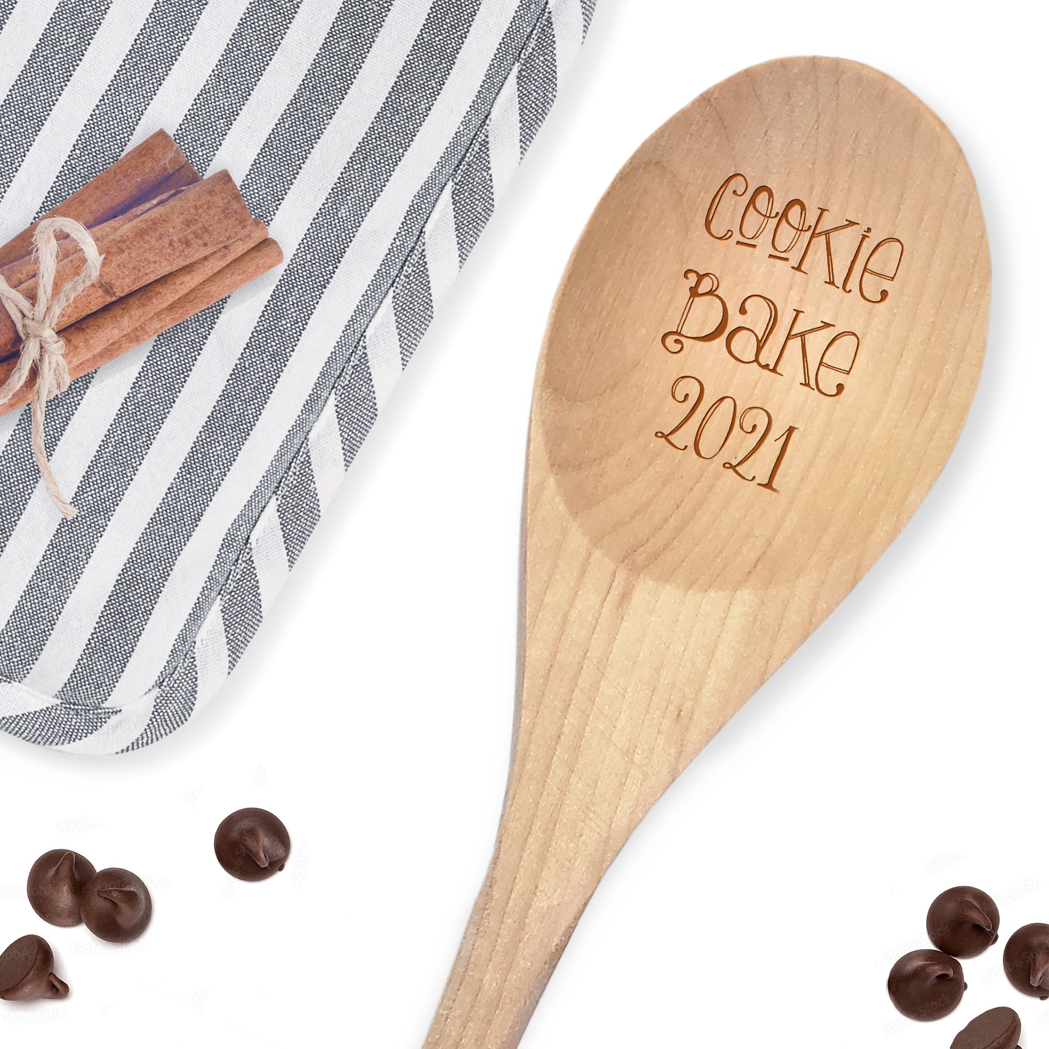 Cookie Bake Wooden Spoon Favor