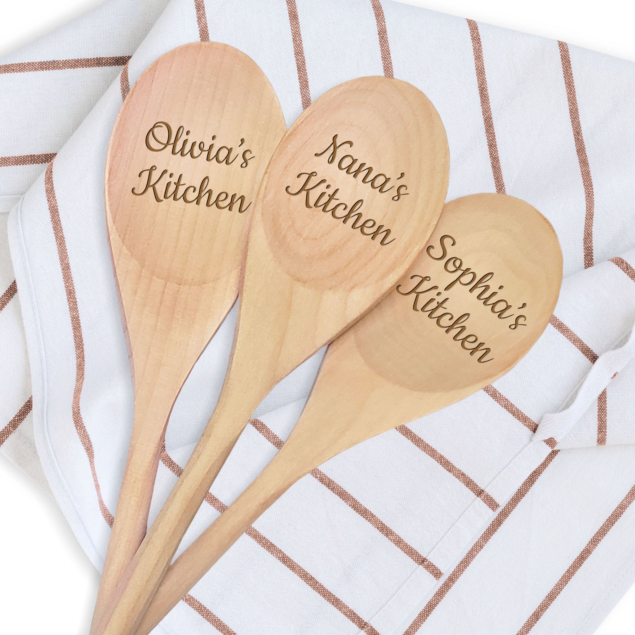 Engraved Spoon & Fork Personalized Christmas Gift For Her/ Him