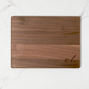 company-logo-carving-board