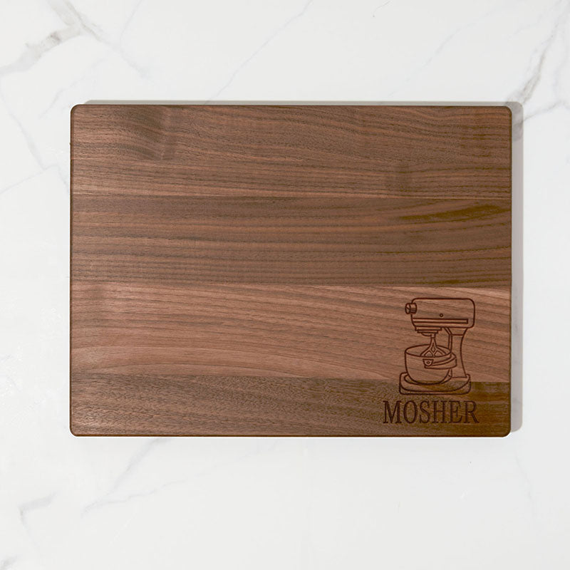 Home & Living :: Kitchen & Dining :: Cutting Boards :: Non Toxic Walnut Cutting  Board with Handle, Walnut Charcuterie Board
