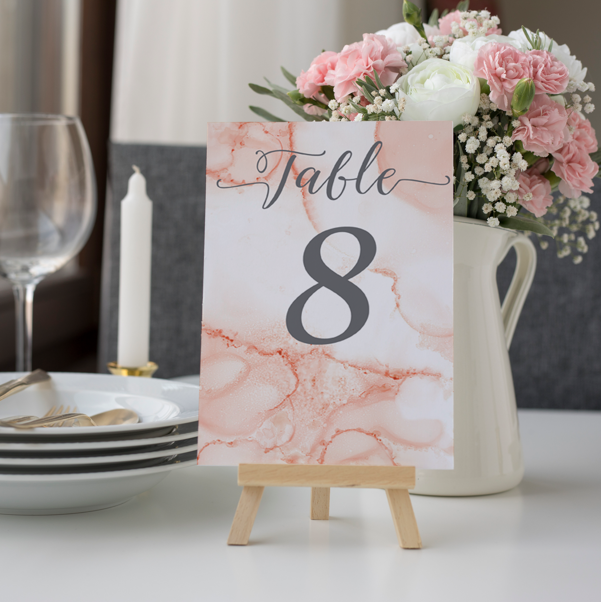 Wedding Table Numbers