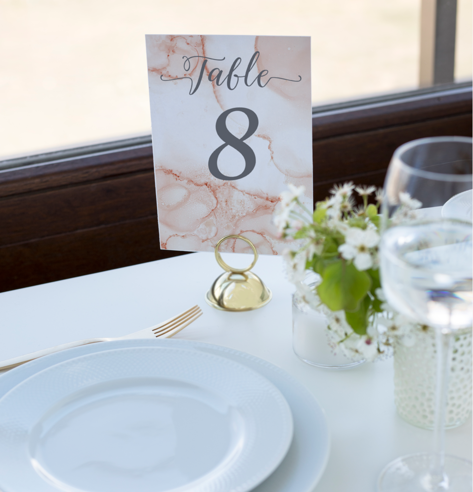 Wedding Table Numbers
