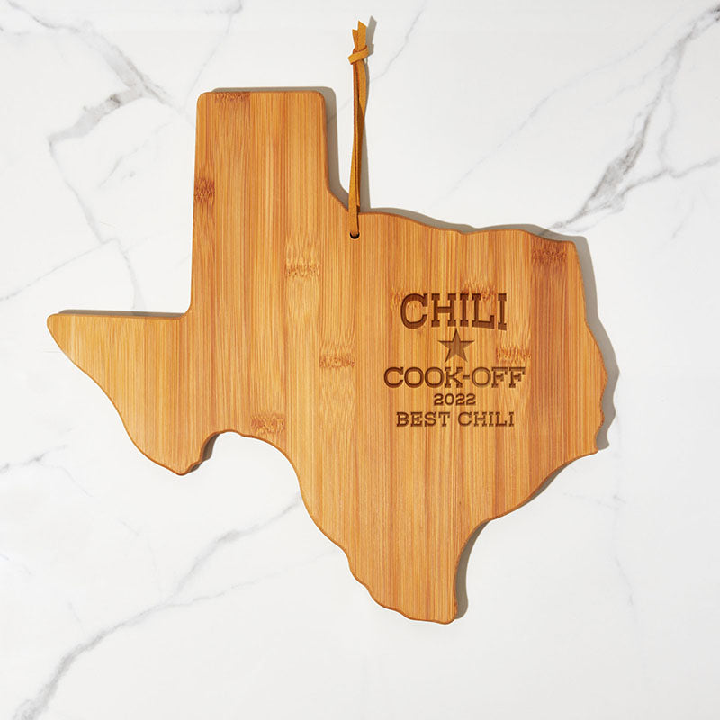 Chili Cook off Prize Bar Board Chili Cook-off Award Small Cutting