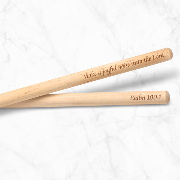 Custom engraved drumsticks hotsell
